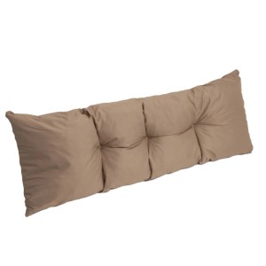 Beiges Palettenkissen Rückenkissen 120x40 cm für Gartenmöbel & Palettenmöbel.