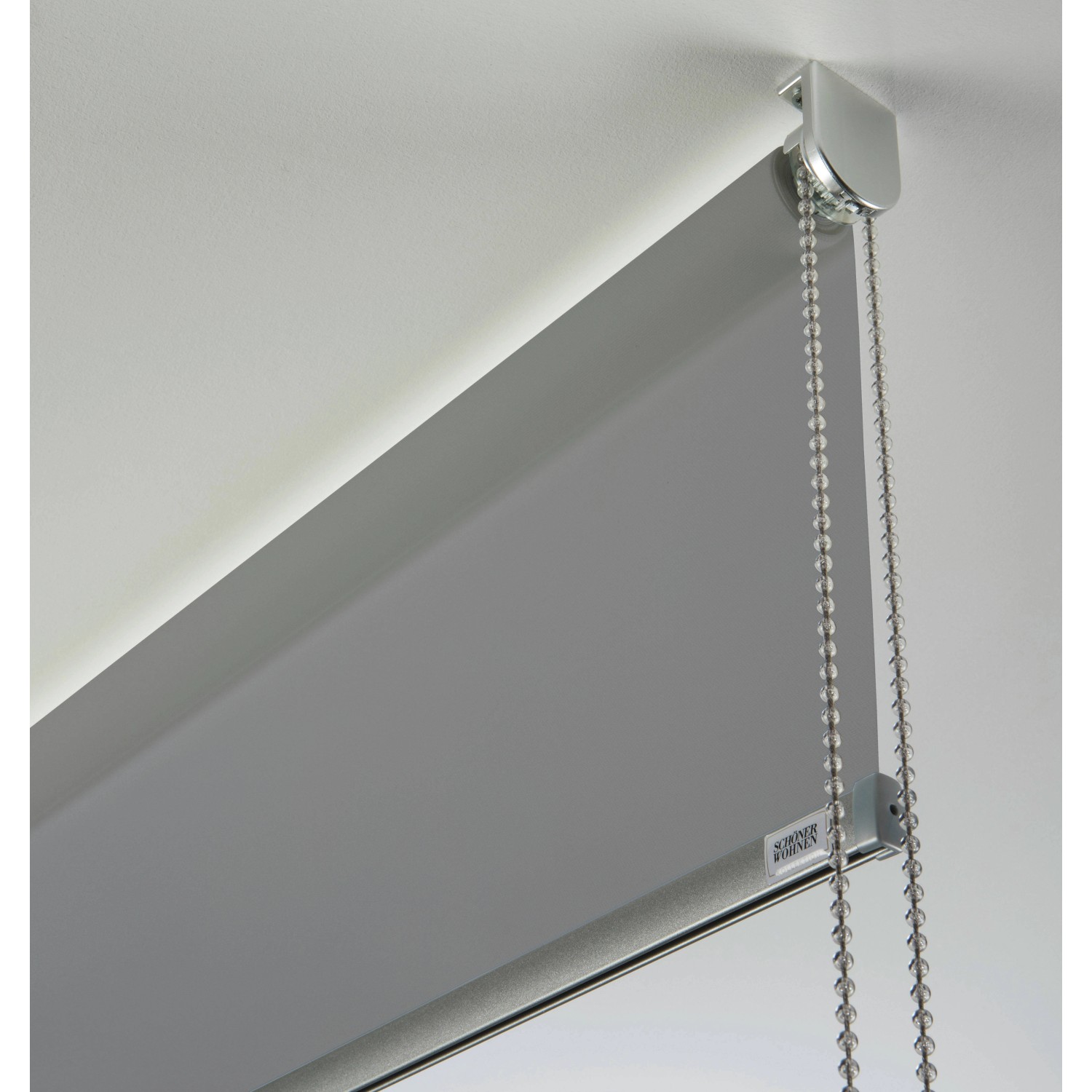 Schöner Wohnen Tageslicht-Rollo Tizia, 45x150 cm, Anthrazit, mit Kettenzug.