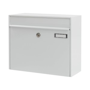 MEFA Briefkasten Vals Weiß 31 cm x 38 cm x 14,5 cm