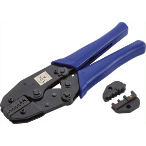 LUX-TOOLS Crimpzange für Aderendhülsen Kabelschuh