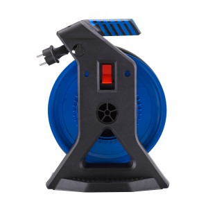 HEDI Kabeltrommel Generation 7 Companion K7A40NTF 40 m Blau mit Schutzkontakt-Stecker.