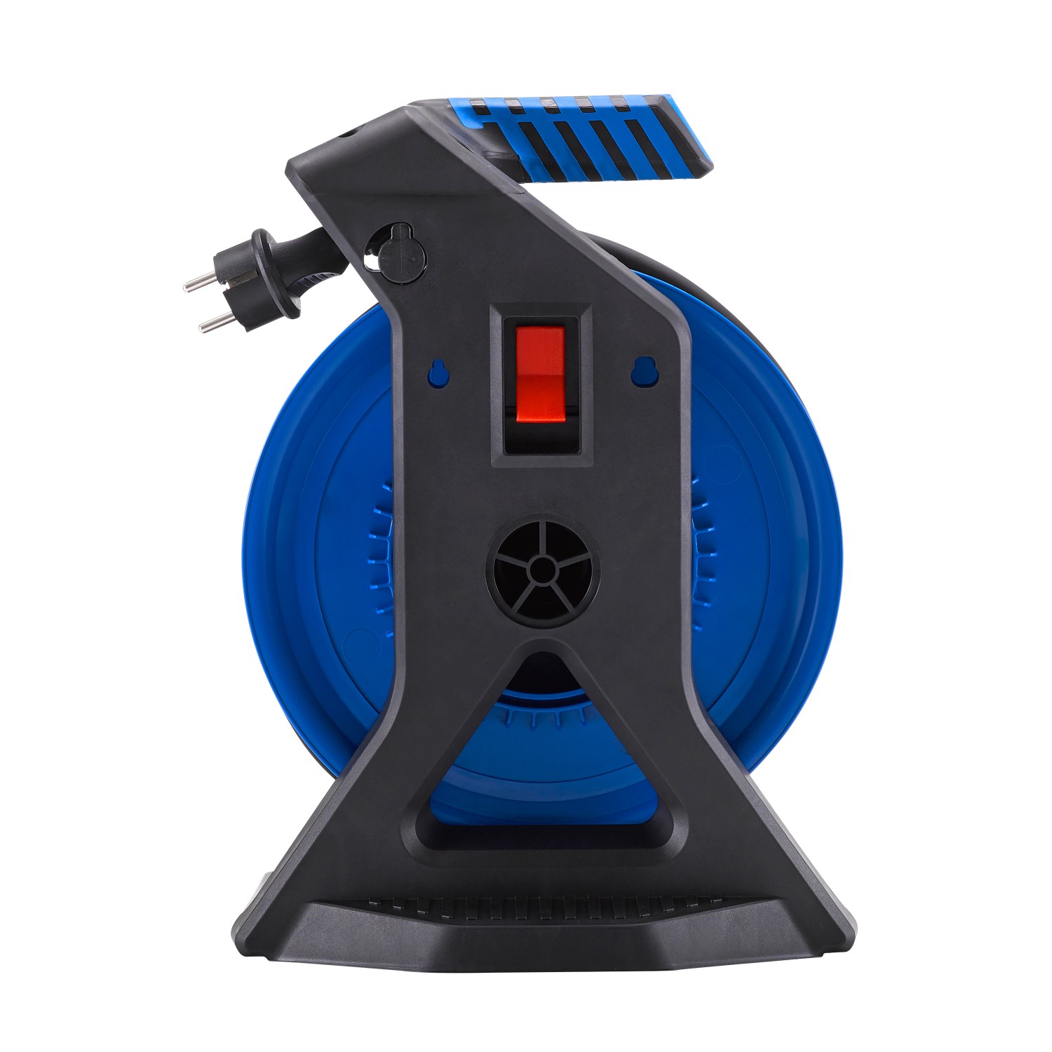 HEDI Kabeltrommel Generation 7 Companion K7A40NTF 40 m Blau mit Schutzkontakt-Stecker.