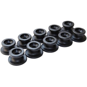 Las Rundköpfe, 10 Stück, für Expanderseile (6-8 mm), Zubehör für Autoanhänger.