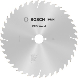 Bosch Kreissägeblatt Optiline Wood, 254 mm Durchmesser, für präzise Holzschnitte.