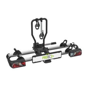 Eufab Fahrradträger PROBC2+ für 2 Fahrräder, geeignet für Anhängerkupplung. Robuste Ausführung.