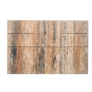 Diephaus Terrassenplatten Deanna Muschelkalk, Mehrformat, 4 cm stark. Gehwegplatten in Steinoptik.