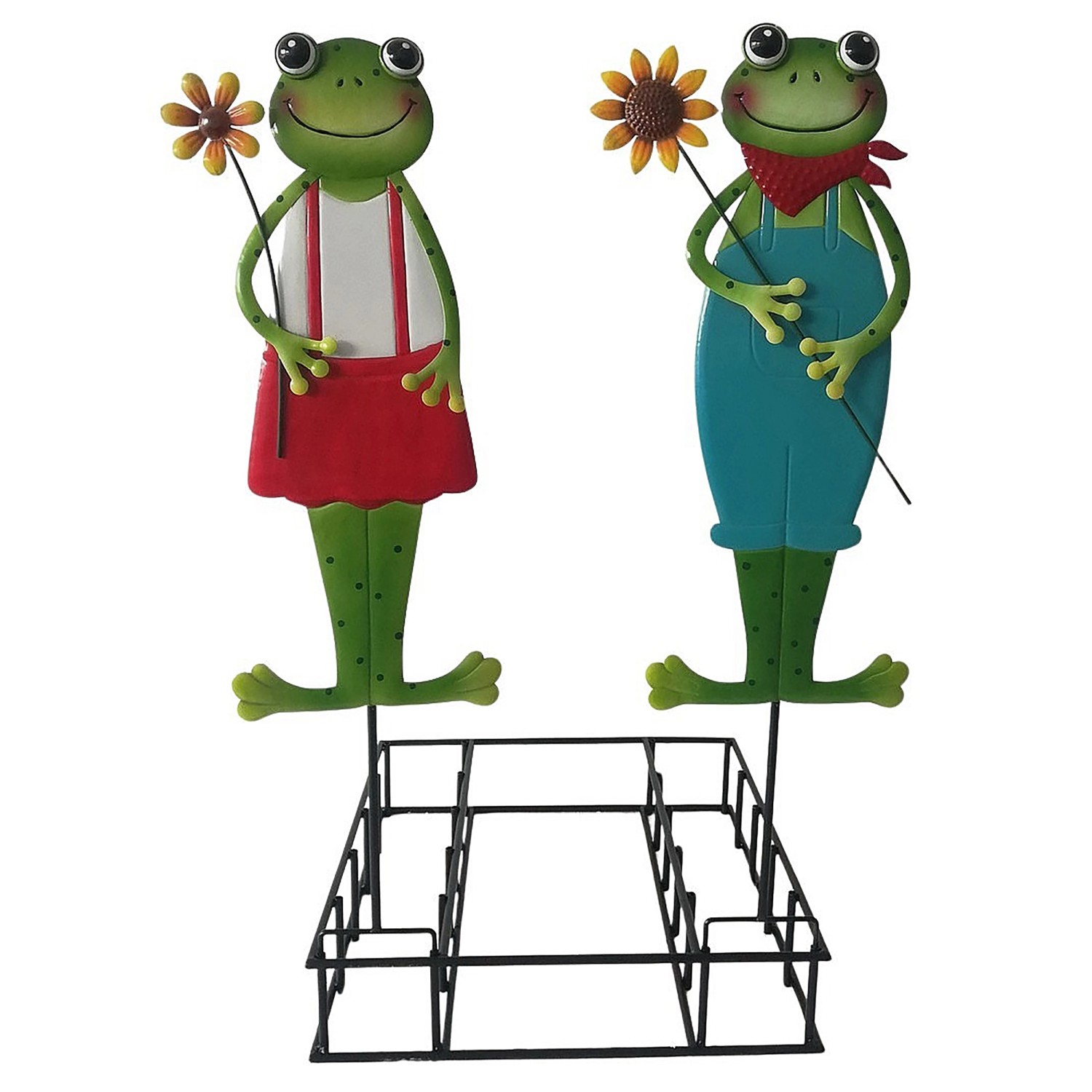 Boltze Gartenstab Frosch 2fach sortiert 87 cm Mehrfarbig kaufen bei OBI