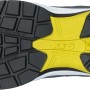 Sohle des grauen Albatros Ultratrail Low S3 Sicherheitshalbschuhs, rutschfest und hitzebeständig.