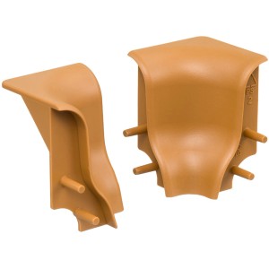 OBI Innenecken Eiche Öl, 2er-Set für Sockelleisten, einfache Montage.