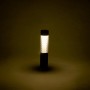 Solar-LED-Dekoleuchte Isili, 4er-Set, brauner Kunststoff, für stimmungsvolle Außenbeleuchtung.