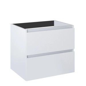 Roca Waschtischunterschrank Evelyne Basic mit 2 Schubladen 60 cm Weiß Matt