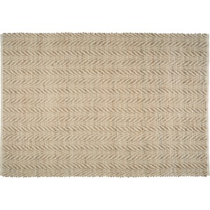 Jute-Baumwoll Teppich Ancient Secrets Natur 120 x 180 cm
