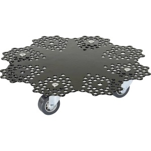 Wagner Pflanzenroller GH 0949 Schwarz Matt 30 cm x 30 cm