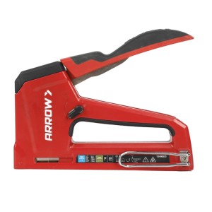 Arrow Handtacker T50 RED2 für Flachdrahtklammern 6 mm - 14 mm und Nägel