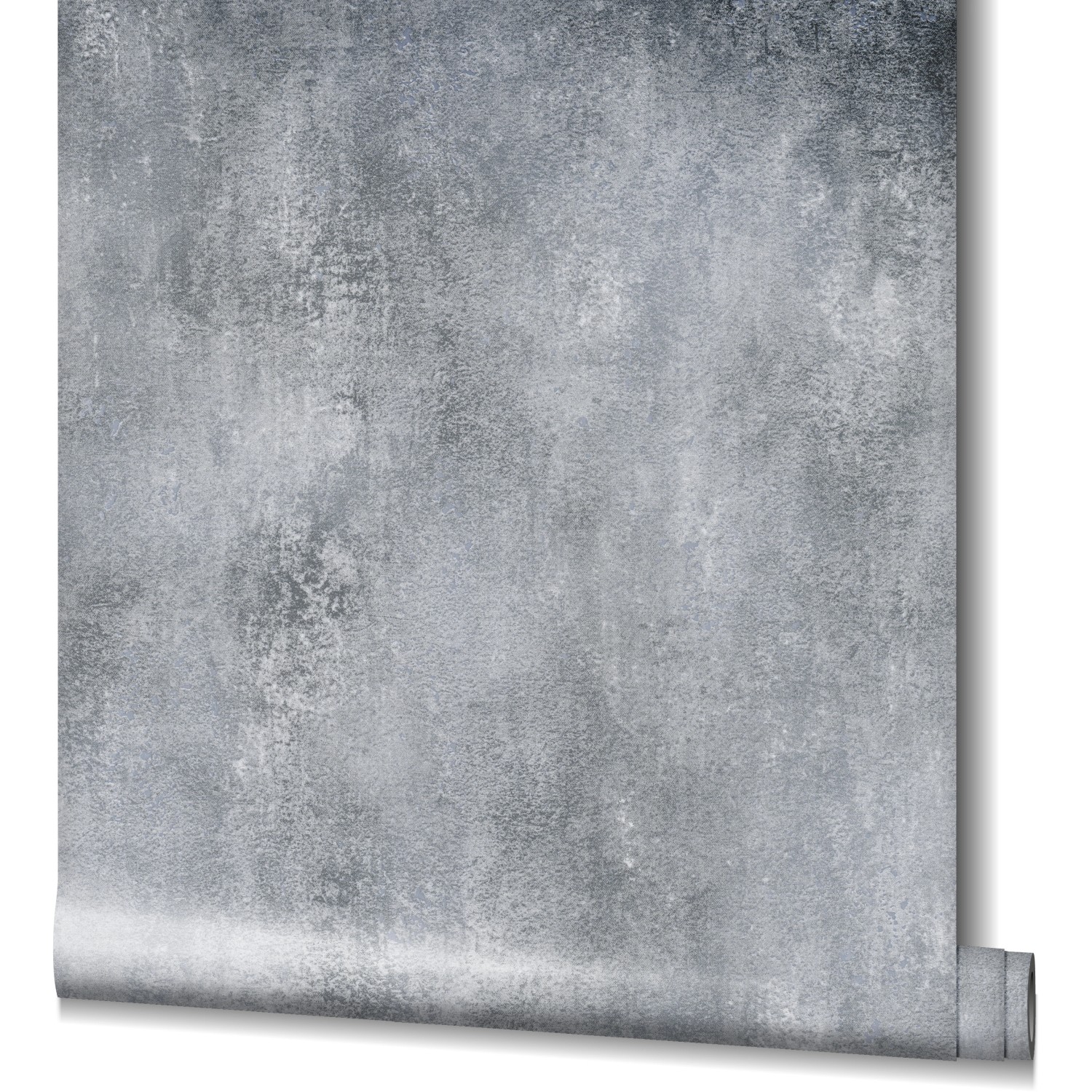 Marburg Vliestapete Hailey Nov Uni Grau, Rolle. Dekorative Tapete mit matter Oberfläche und Glanz-Effekten.