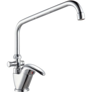 baliv Waschtischarmatur WT-5371 Chrom für Waschbecken und Badewanne.