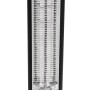 VASNER HeatTower Infrarot-Heizstrahler 2500W, schwarz, mit Fernbedienung. Standheizstrahler für Terrasse und Innenbereich.