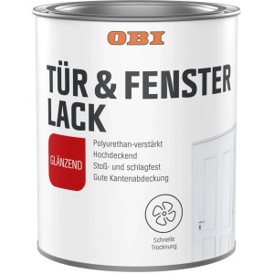 OBI PU Fenster-und Türenlack RAL 7016 Anthrazit glänzend 750ml