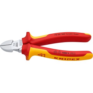 Knipex Seitenschneider verchromt 160 mm