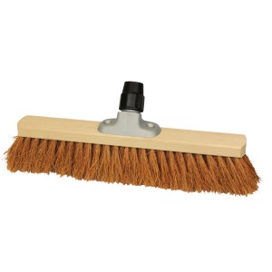 LUX Saalbesen 40 cm Kokos Power-Stick Prestige