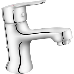 baliv Waschtischarmatur WT-5620 Chrom, Einhebelmischer für Waschbecken im Bad.