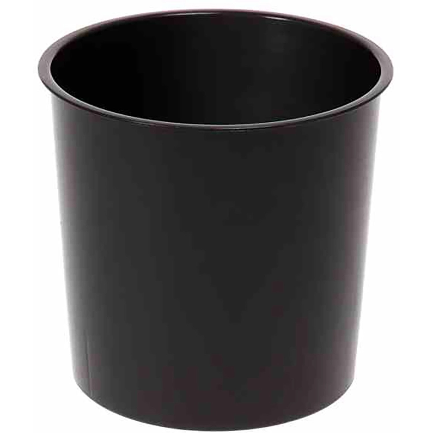 Schwarzer Siena Garden Pflanztopf "Modern Lens", Ø 25 cm, für Innen- und Außenbereich.
