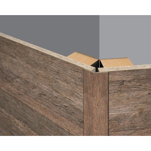 Egger Faltleiste Decowall FL002 Annaba Eiche Natur für Wandverkleidung, Ecklösung.