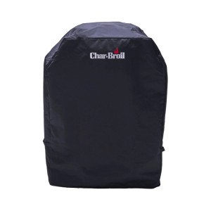Char-Broil Wetterschutzhaube für Patio Bistro E2Coal Grill, schwarze Vinyl-Beschichtung.