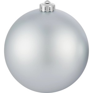 Weihnachtskugel Ø 14 cm Silber