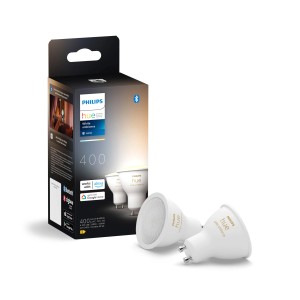 Philips Hue GU10 LED-Spot, 4,2W, Doppelpack, mit Verpackung. Smarte Beleuchtung für Ihr Zuhause.