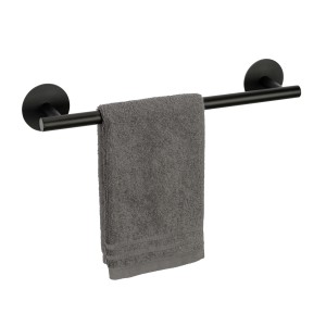 Schöner Wohnen Badetuchstange Uno Meleto Schwarz 40 cm