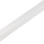 Weißes Alberts Winkelprofil aus Kunststoff, 20x20x1000 mm, zur Befestigung.