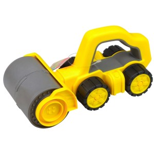 BIG Walze Power Worker Griffy 14 cm x 25 cm x 13 cm Gelb