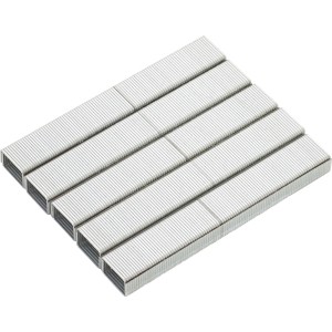 LUX Feindrahtklammern, 11,4 mm x 10 mm, 1200 Stück, für Tacker, geeignet für Dekorations- und Polsterarbeiten.