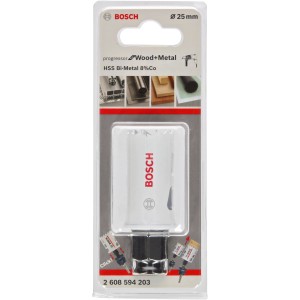 Bosch Lochsäge Progressor 25 mm für Holz und Metall im Blister