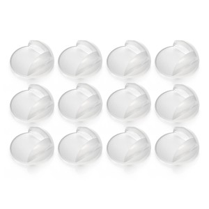 Reer Eckenschutz, 12er Pack, transparent, für Kindersicherheit.