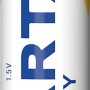 Varta Energy Micro (AAA) Batterie, 1.5V, 10er Pack. Gelb-weißes Design.