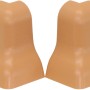 2er-Pack FN Neuhofer Außenecken FU018 Buche für Sockelleisten.