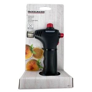 Fackelmann Küchengasbrenner Unbefüllt Schwarz