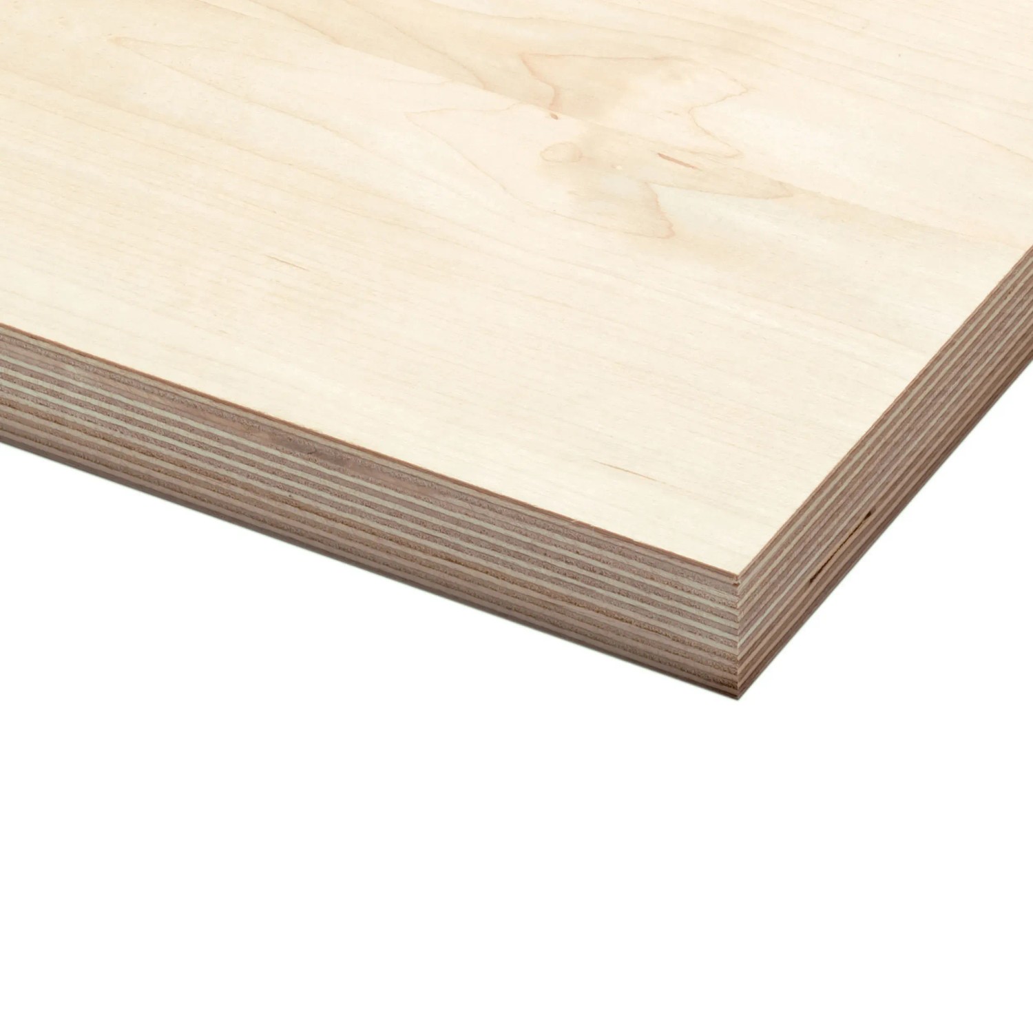 Multiplex Birke Platte, 125x83 cm, 1,5 cm stark, für Möbelbau & Regalböden.