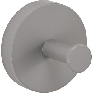 baliv Handtuchhaken Rund 2er-Set Grau