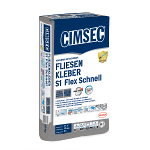 Cimsec Fliesenkleber S1 Flex Schnell 20 kg