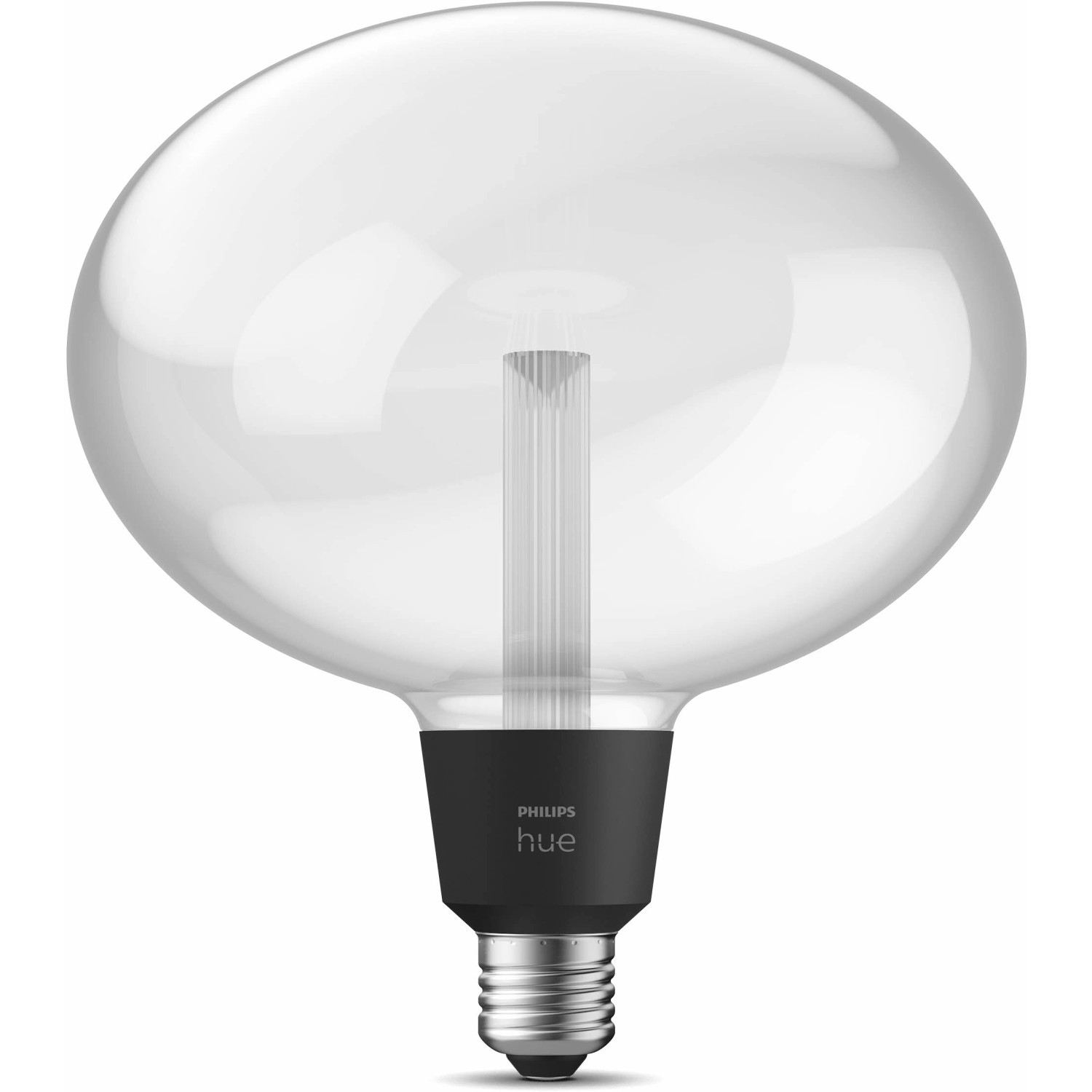 Philips Hue E27 LED-Lampe Lightguide Ellipse: Smarte Lampe mit Farbwechsel und App-Steuerung.