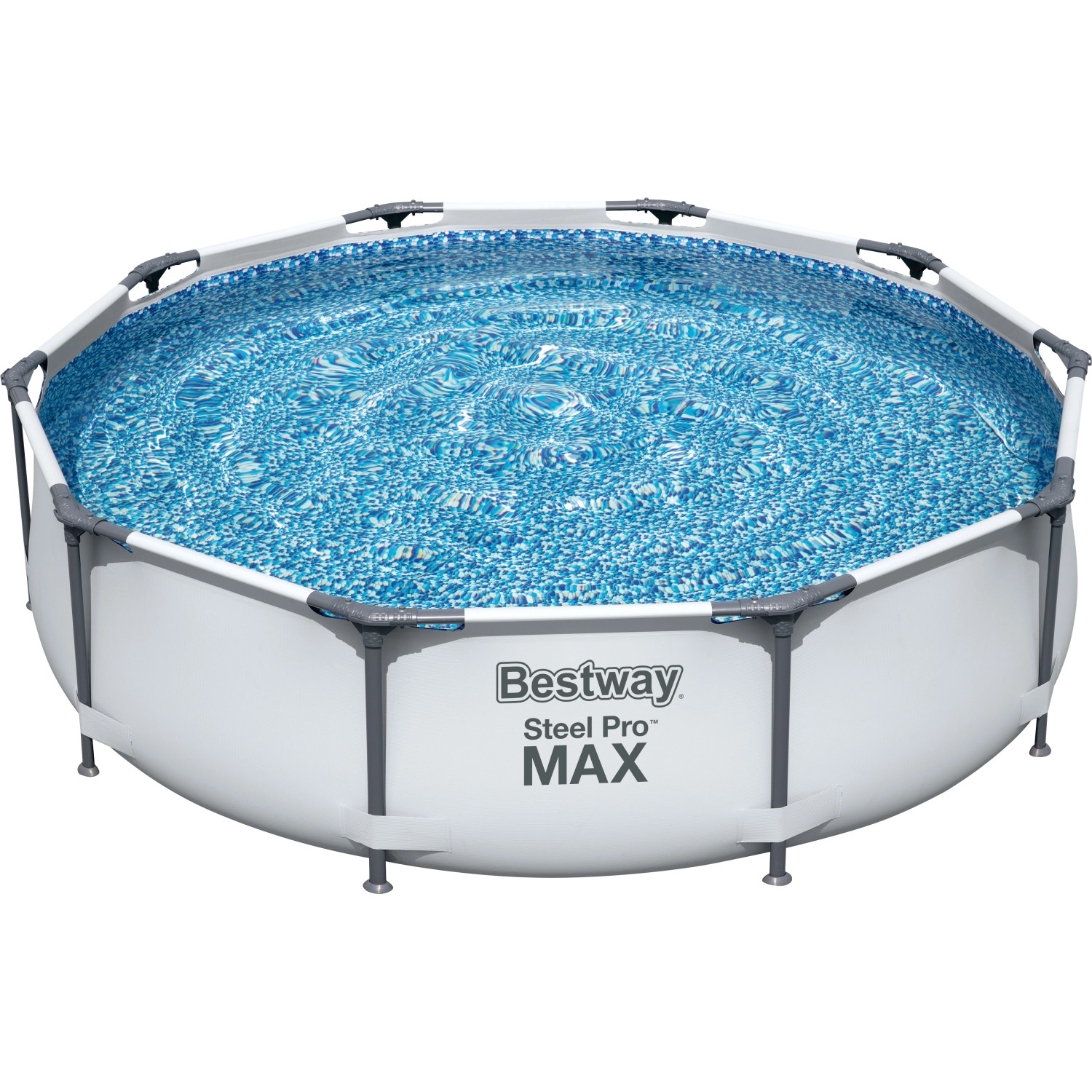 Bestway StahlrahmenPool Set Steel Pro Max Frame Ø 305 x 76 cm Rund