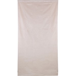 2er-Set OBI Vorhang in Creme mit Tunnelzug, 135x250 cm, lichtundurchlässig.