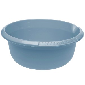 Hellblaue Keeeper Schüssel Björk, 6 Liter, Küchenhelfer mit Griffen und Messskala.