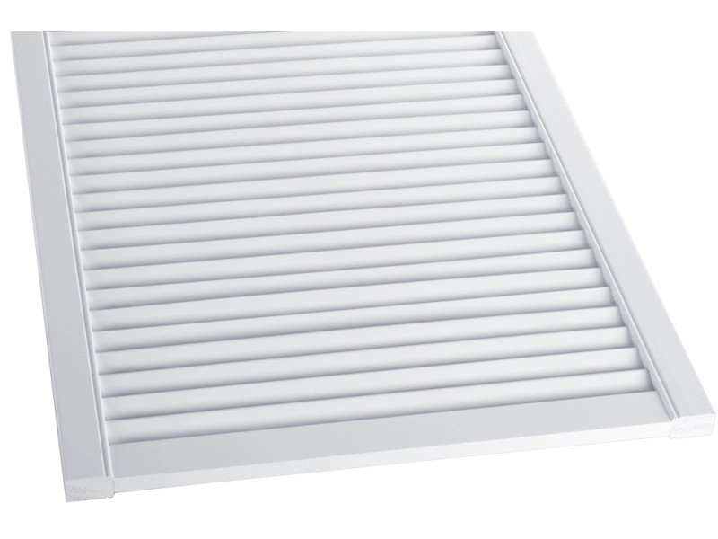 Lamellentür Weiß offen 201,3 cm x 49,4 cm x 2,1 cm kaufen bei OBI