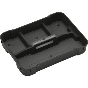 Schwarzer Einsatz Tray für Scuba Aufbewahrungsboxen Größe M-L.