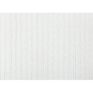 Lamellenvorhang-Set 127 mm Weiß gestreift 200 cm x 260 cm