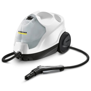 Kärcher Dampfreiniger SC 4 EasyFix, weiß-schwarz, für bis zu 100 m² Fläche.